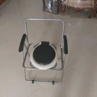 توالت فرنگی مبلی تاشو سینکو،همراه با قیف و سیار