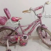 دوچرخه دخترانه۲۰صورتی زیبا