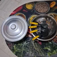 قابله و آبکش استیل و..
