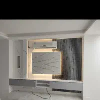 کابینت و کمددیواری کاغذ دیواری