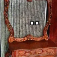 میز آینه جنس چوب