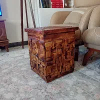 چهارپایه دست‌ساز سنتی