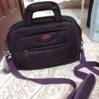 کیف دوشی رنگ بادمجانی