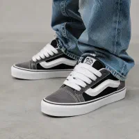 ونس اولد اسکول طوسی مشکی vans potato