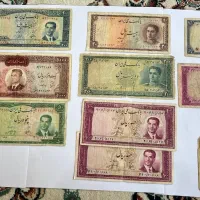 مجموعه اسکناس محمد رضا شاهی و جمهوری