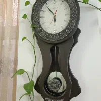 ساعت دیواری سالم با موتور آرام گرد کوارتز
