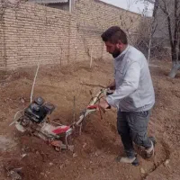 تیلرزدن شخم زدن بادستگاه موتوری.سمپاشی