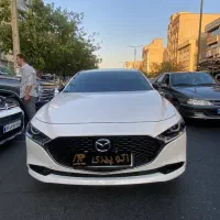 مزدا ۳ وارداتی پرمیوم مدال ۲۰۲۴  سفید داخل مارون