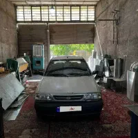 پراید مدل 89 نقره ای