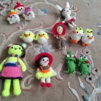 انواع عروسک ولیف عروسکی