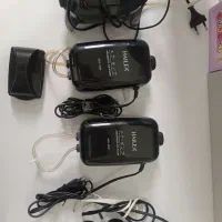 3عدد پمپ هوا و1عدد بخاری و1عدد مگنت شیشه پاکن