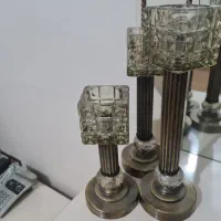 جا شمعی، سینی نقره، شکلات خوری