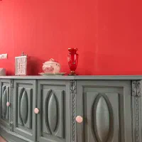 کنسول مدرن جلو مبلی و تخت دو طبقه کلبه ای