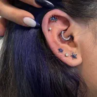 اف پیرسینگ کاشت مژه و فشیال
