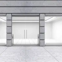 یه دهنه مغازه داخل گاراژ واقع در تل آسیاب