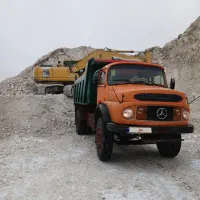 کامیون بنز تک کمپرسی معاوضه با ده چرخ یا کشنده