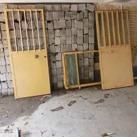 درب اهنی با چارچوب