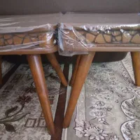دوعدد عسلی تمام چوب نو