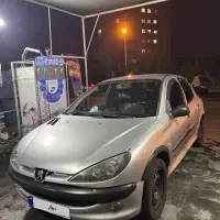 پژو ۲۰۶ تیپ ۲ مدل ۸۳ نقره ای