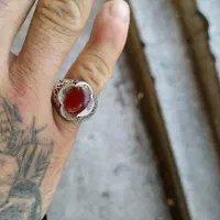 انگشتر نقره مردانه