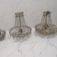 ۳عدد لوستر کریستال قدیمی ۲ملیون