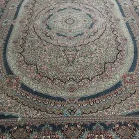 فرش کارکرده درحدنو/۱۲متری نگین (دو تخته)
