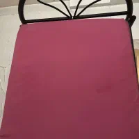تخت یکنفره با تشک+یک جک تخت ۲ نفره سالم