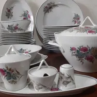 سرویس غذاخوری ۶نفره روسی،آنتیک وقدمت دار