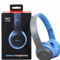 هدفون(هدست)p47 بلوتوثی اورجینال بی سیم.رم خور.آک
