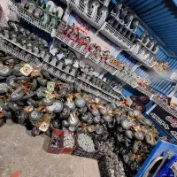چرخ ژله ای نارنجی میز پیچی کفی ترمزدار (عمده و تک)