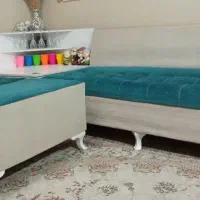 مبلمان راحتی ۷نفره+۴عدد صندلی+جلومبلی