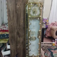ساعت ایستاده برنجی
