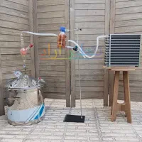 ۵۰ لیتری استیل گلاب گیری  دستگاه تقطیر