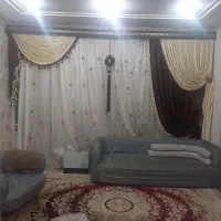 پرده پذیرایی حریر