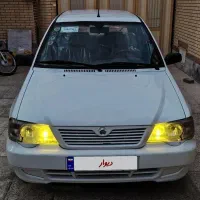 پراید ۱۱۱ مدل ۹۷  سفید بی‌رنگ