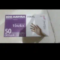 دستکش لاتکس و دستکش رز مریم لارج و مدیوم