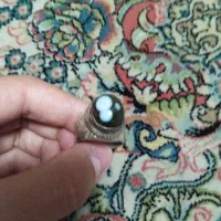انگشتر باباقوری با چنبر نقره