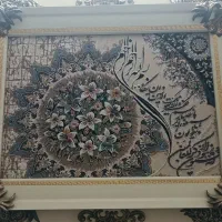 تابلو فرش ونیکاد و گل