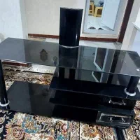 میز تی وی شیشه ترک