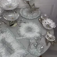 ساخت ظروف رزینی اصل پذیرایی( جهیزیه و)