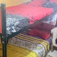 تخت دو طبقه فلزی