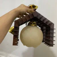 لوستر چوبی