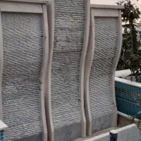 سفارش ونصب آبنما چراغ صراحی سنگی