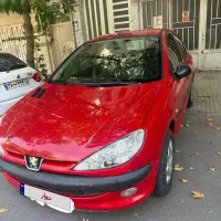 پژو 206 مدل 96 بدون رنگ