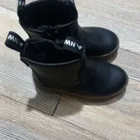 کفش بوت بچگانه دخترانه چرم H&M اچ اند ام