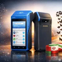 کارتخوان سیار بیسیم دستگاه کشلس کارت ب کارت
