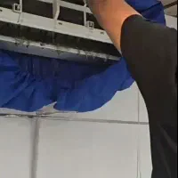نصب وشستشو  و گاز گیری وعیب یابی کولراسپلیت