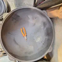 ظرف چدنی قازان چدن بزرگ دهنه 76 ارتفاع 32