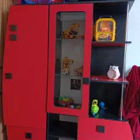 کمد و تخت کودک.کمد تمیز و سالم بدون خش وخرابی سالم