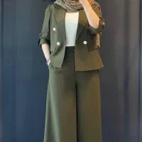 کت و دامن شلواری لش زنانه
